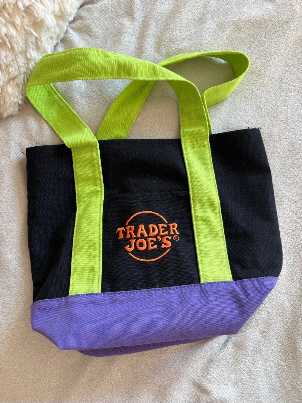 Trader JoeS canvas tote